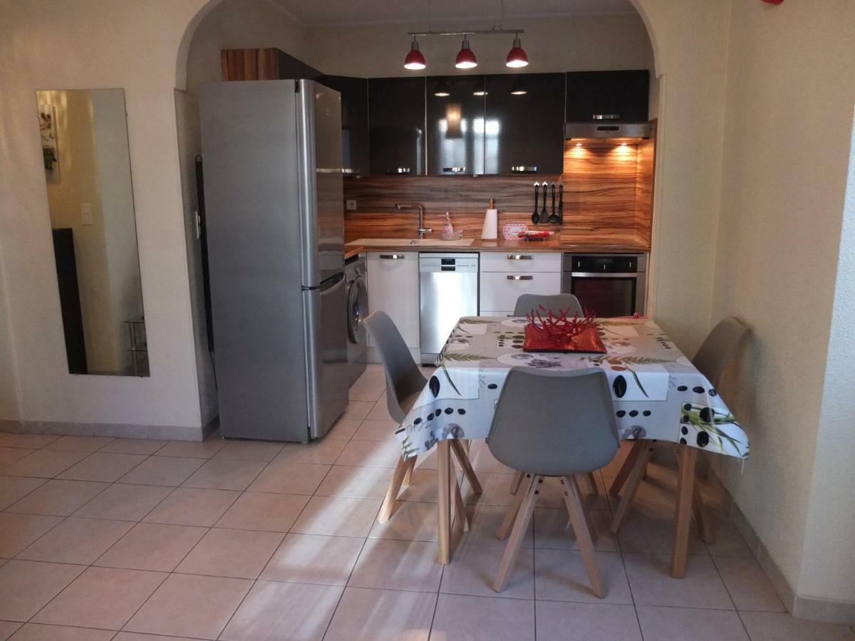 Appartement Le Cernuschi Rdc Menton Eksteriør bilde